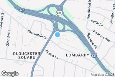 Map image of the property - 119 Hillsboro Pl