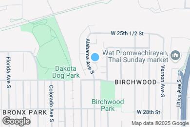 Map image of the property - 2639 Alabama Ave S