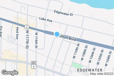 Map image of the property - 11305 Clifton Blvd