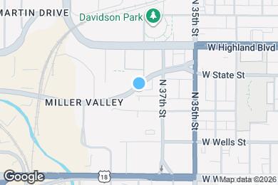 Map image of the property - 3744 W Miller Ln