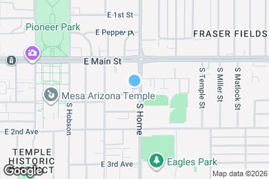 Map image of the property - 1st Ave Apartments