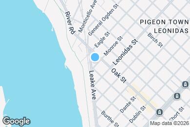 Map image of the property - 1112 Monroe St