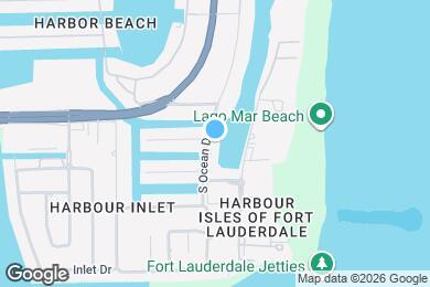 Map image of the property - 1800 S Ocean Dr
