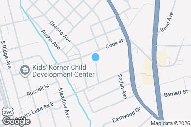 Map image of the property - 1206 Bel Aire Ave