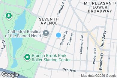 Map image of the property - 93 Mount Prospect Ave