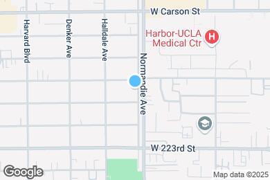 Map image of the property - 22017 Normandie Ave