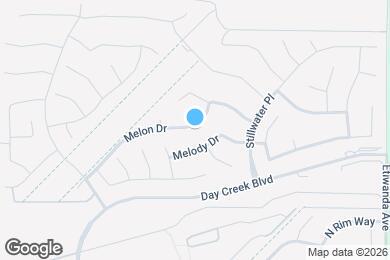 Map image of the property - 12535 Melon Dr
