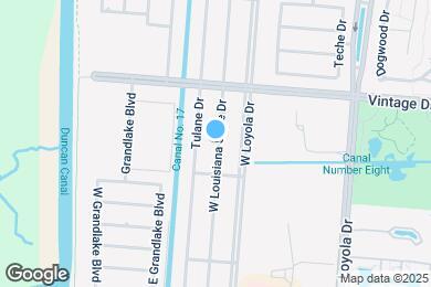 Map image of the property - 3873 W Louisiana State Dr