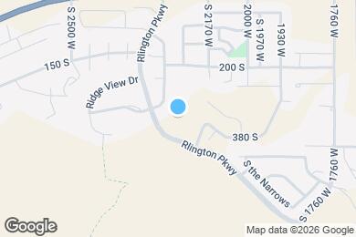 Map image of the property - 402 S 2250 W