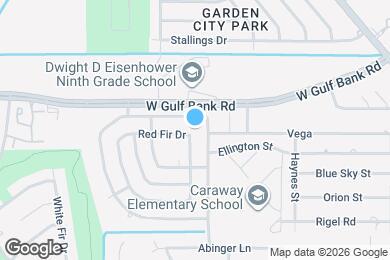 Map image of the property - 8822 Woodcamp Dr