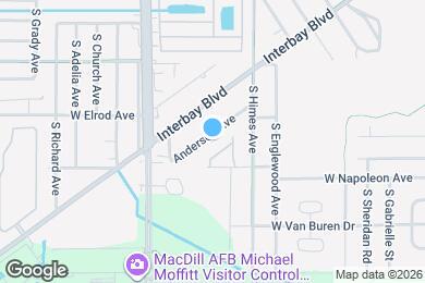Map image of the property - 3624 W Anderson Ave