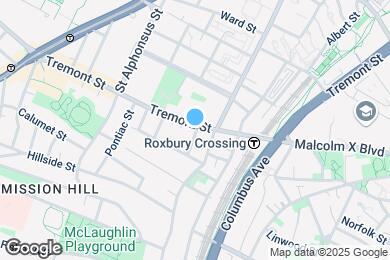 Map image of the property - 1470 Tremont St