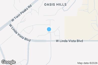 Map image of the property - 6059 W Calle Palmitas