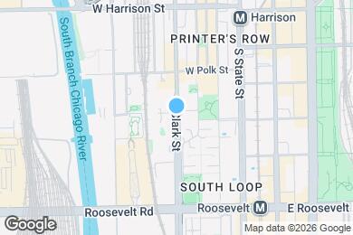 Map image of the property - 888 S Clark St