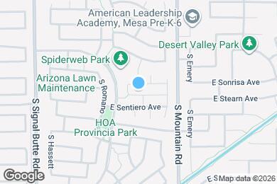 Map image of the property - 11054 E Stearn Ave