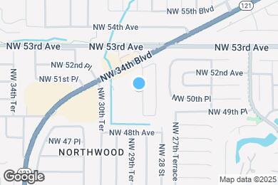 Map image of the property - 5014 NW 29th St