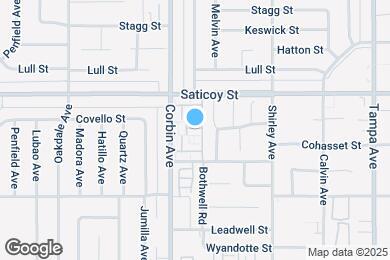 Map image of the property - 7560 Corbin Ave