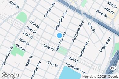 Map image of the property - 2415 New York Ave