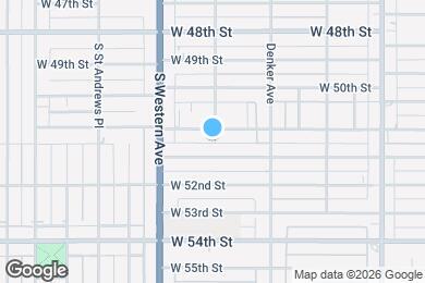 Map image of the property - 5107 S Harvard Blvd