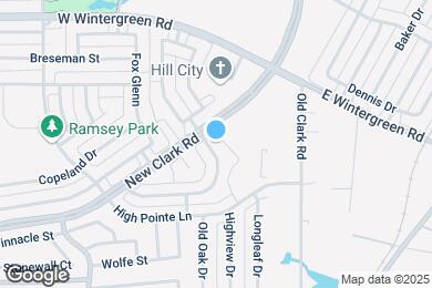 Map image of the property - 107 Hunter Dr