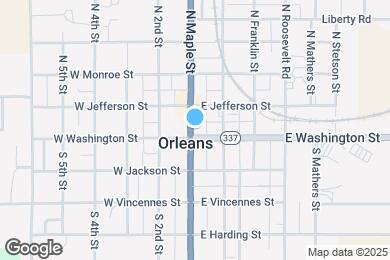 Map image of the property - 172 S Maple St