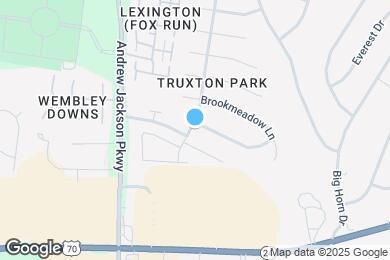 Map image of the property - 1700 Stone Hollow Ct