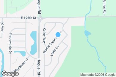 Map image of the property - 19486 Prairie Crossing Dr