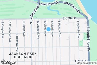 Map image of the property - 2118 E 68th St