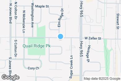 Map image of the property - 785 W Zeller St