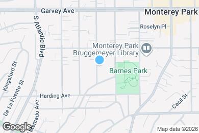 Map image of the property - 336 S Ynez Ave