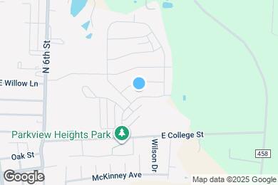 Map image of the property - 1108 Dye Blvd