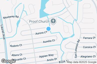 Map image of the property - 129 Aurora Ln