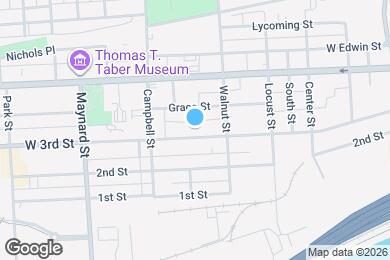 Map image of the property - 732 W 3rd St