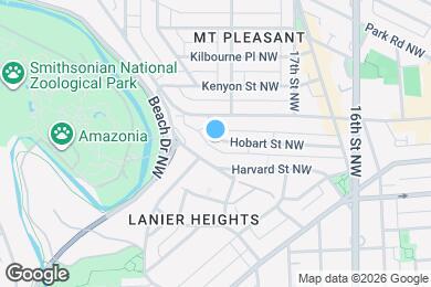 Map image of the property - 1758 Hobart St NW