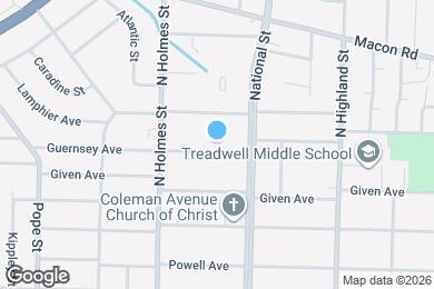 Map image of the property - 3354 Guernsey Ave