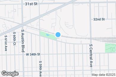 Map image of the property - 5764 W Park Ave