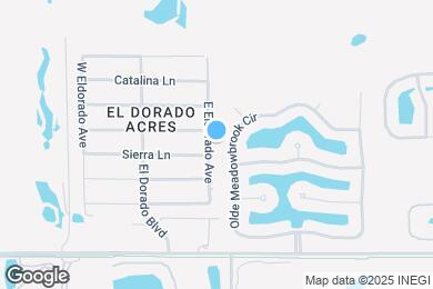 Map image of the property - 23257 E El Dorado Ave