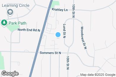 Map image of the property - 708 8th St N