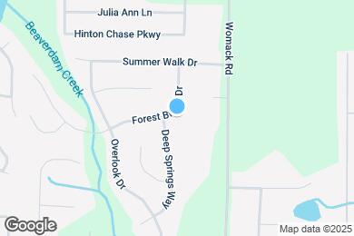 Map image of the property - 85 Forest Brook Dr