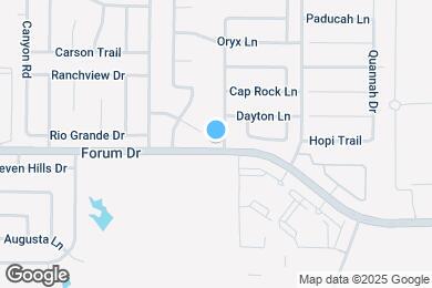 Map image of the property - 3563 Saguaro Dr