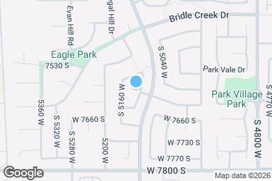 Map image of the property - 7596 S Wood Mesa Dr