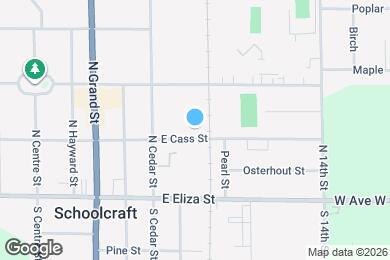 Map image of the property - 435 E Cass St