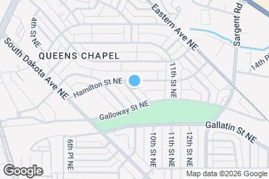Map image of the property - 5149 8th St NE