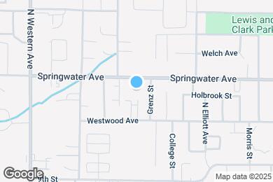 Map image of the property - 1519 Springwater Ave
