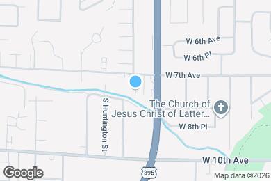 Map image of the property - 2915 W 7th Ave