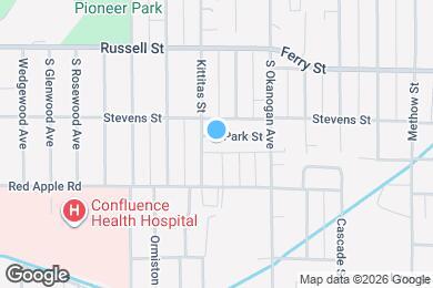 Map image of the property - 1019 W Park St