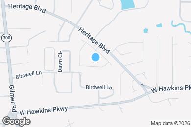 Map image of the property - 1132 Kensington Ct