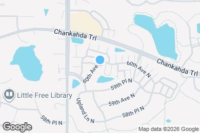 Map image of the property - 15639 60th Ave N