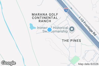 Map image of the property - 6457 W Sugar Pine Trail