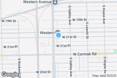 Map image of the property - 2345 W 21st St